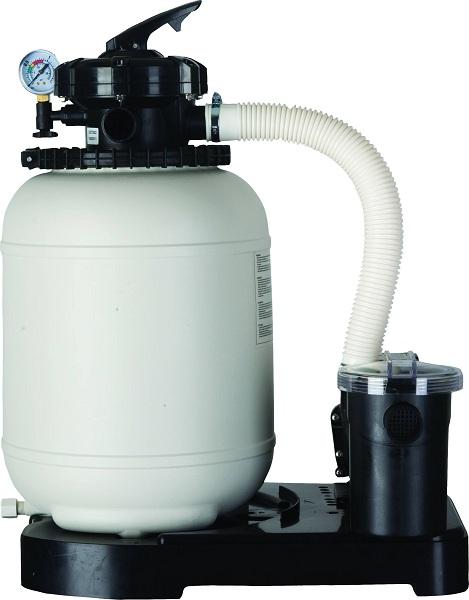 Piscine ronde acier Ø3,70m x H: 1,22m - imitation bois - filtration à sable_4