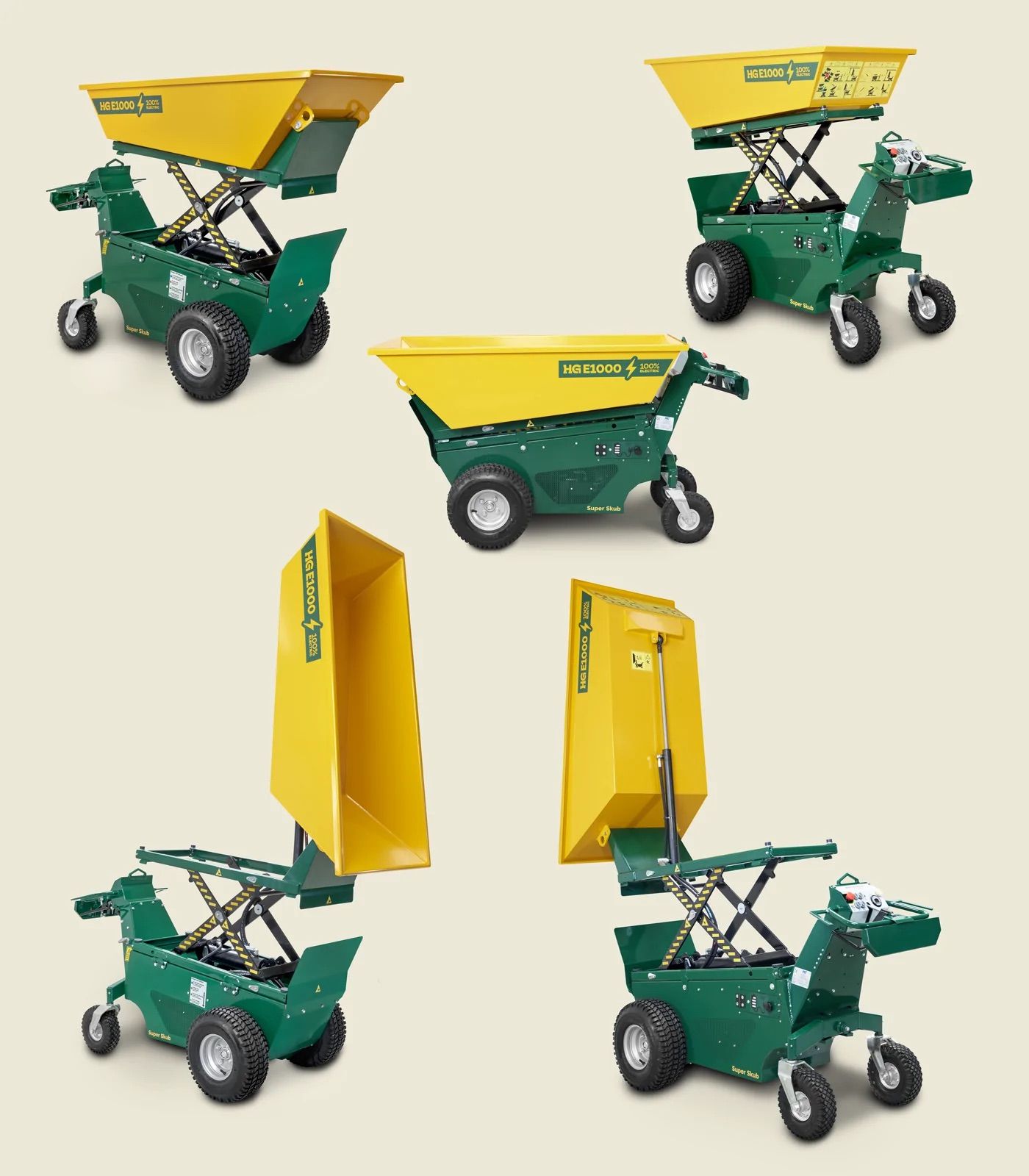Mini dumper électrique batterie lithium_4
