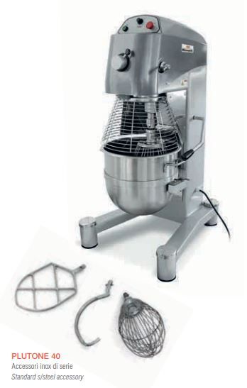 Plutone 40 - mélangeurs planétaire - sirman - 40 litres_4