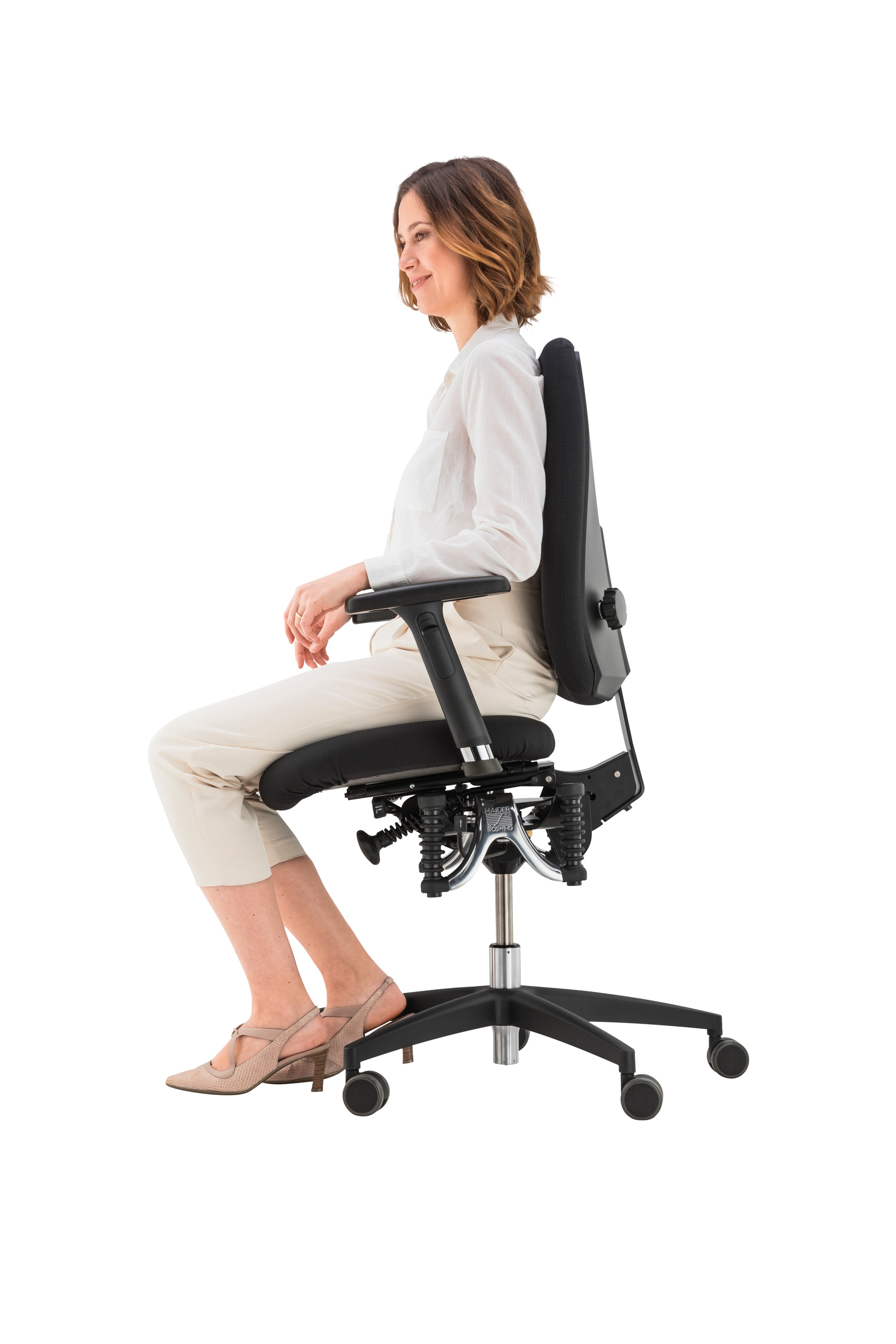 Siège synchrone ergonomique spécial opérateurs écran - BIOSWING 260 Qi - Système d'Assise 3D®_4