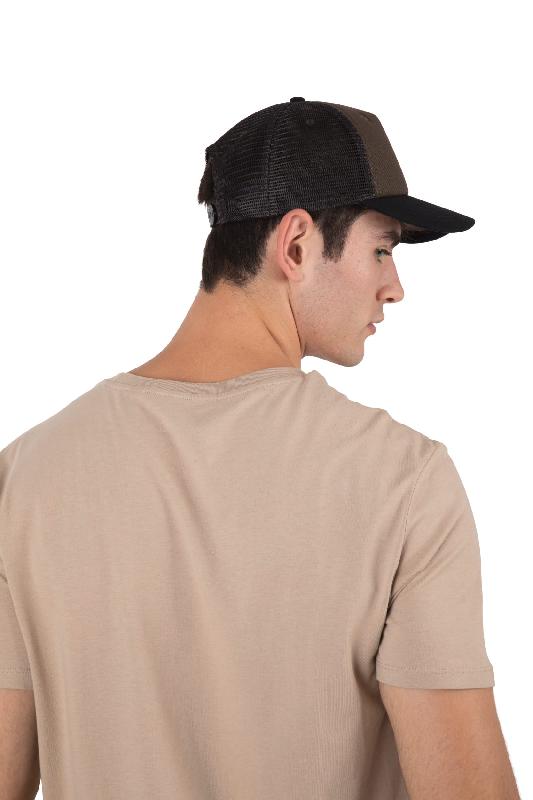 Casquette Trucker 5 panneaux - Réf: KP170 - K-up - 100% coton avec visière résistante et maille polyester_4