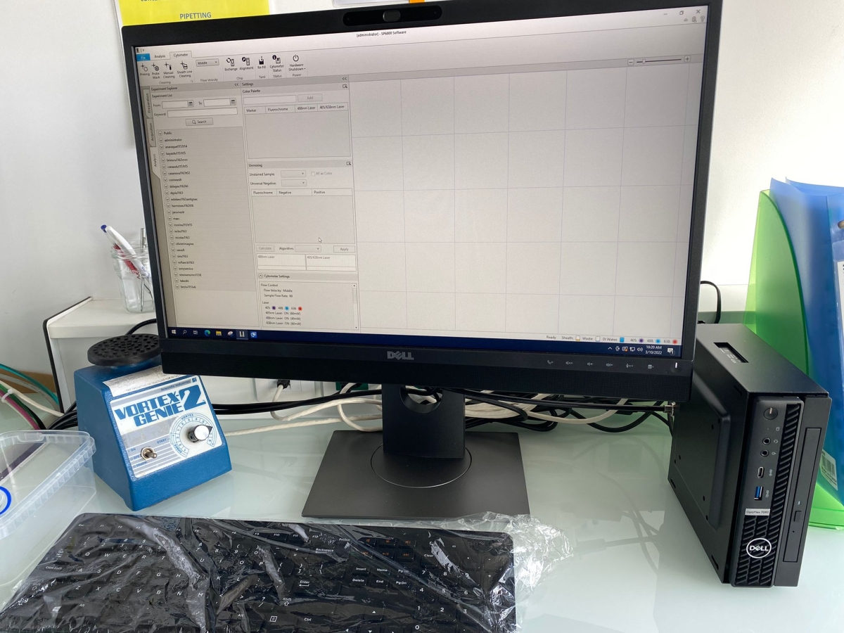 Cytomètre spectral haut de gamme Sony SP6800 reconditionné