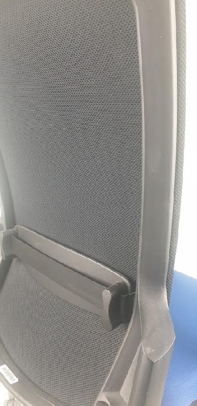 Eurosit - Fauteuil de Bureau d'occasion - Dossier en maille avec support lombaire, inclinaison basculante_4