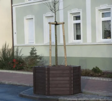 Jardinière Hexa en plastique recyclé_4