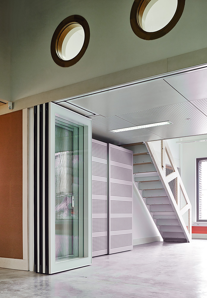 Mur mobile vitré acoustique suspendu Acoglass - atténuation acoustique jusqu'à 45 dB Rw_4