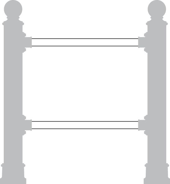 2971 - Melia - Barrières urbaines en fonte et acier - Neri Spa - Finition écologique gris Neri_4