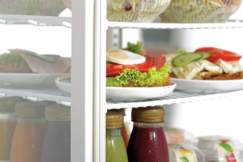 Mini vitrine réfrigérée 78 L, blanche 700578G Bartscher_4