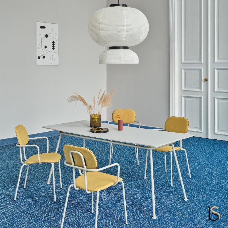 Table de Designer New Shool - MDD - 180, Gris_4