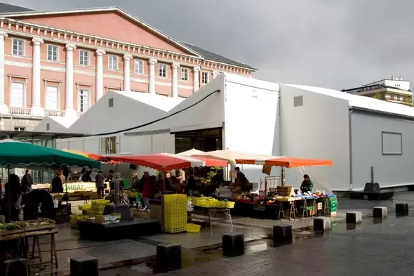 Halle marchande temporaire pour secteur de la grande distribution - Neivalu Oxygen_4