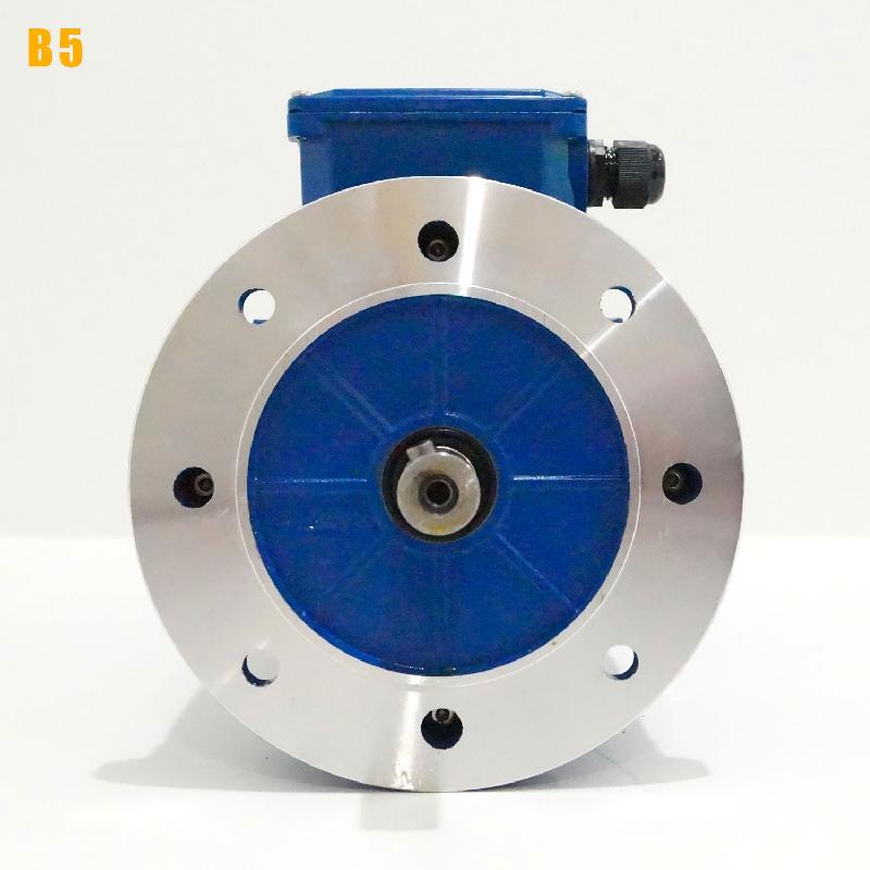 Moteur électrique Triphasé 230/triphasé 400v 3 Kw 1500 Tr/min  - Ms100l24b5 Bride B5 - Bobinage Cuivre_4