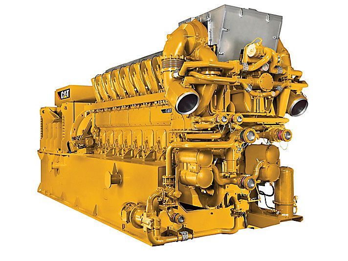 Cg260-16 4 000 kw groupes électrogènes industriel à gaz - caterpillar -puissance continue maximale 3 000 ekw à 1,0 pf_0