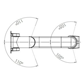 Chariot informatique médical eCart IACS 1 - Pré-configuration Dräger IACS - 25 kg - Ergonoflex_4