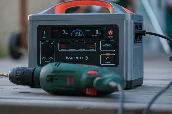 INFINITY Station d'énergie 1 200W + panneau Solaire 210W_4