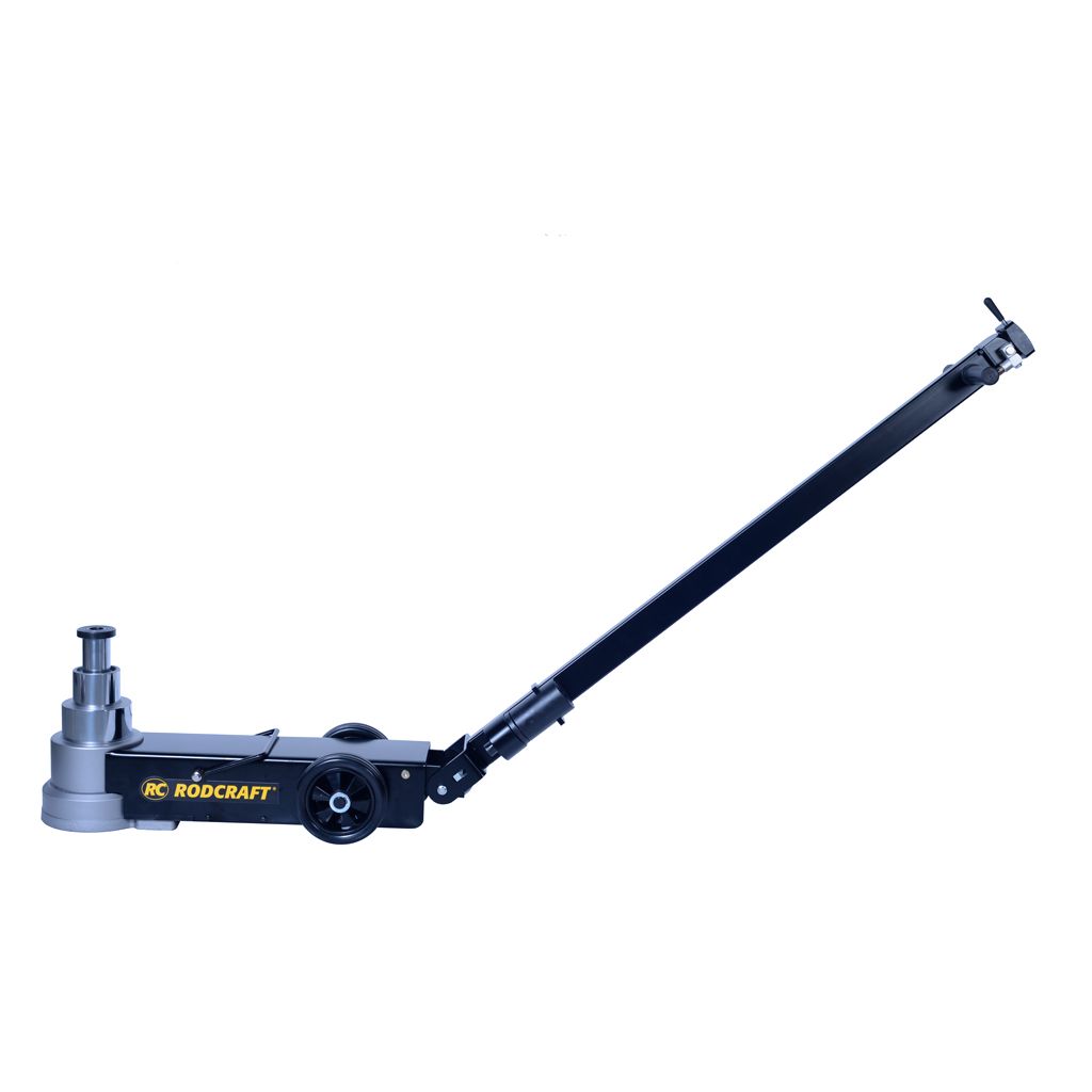 Crics hydro-pneumatiques Rodcraft ATJ50-3 - capacité 50/25/15T - avec profil bas et poignée orientable_4
