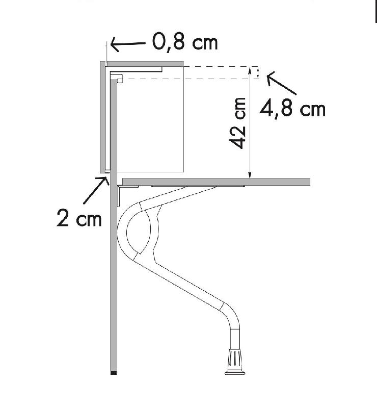 Banque d'accueil lumineuse Mitis - Dellarovere - Non, Noyer / Beige, 305_4