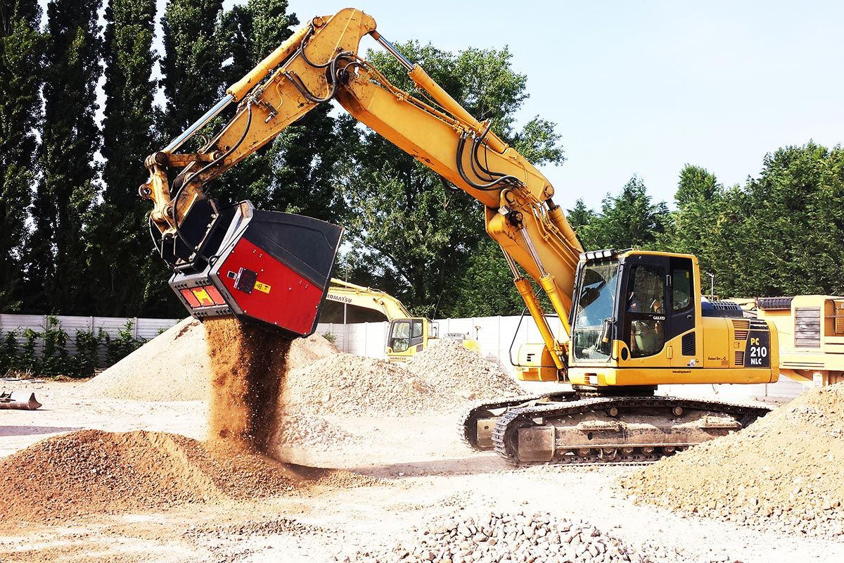 Série DSG - Godets cribleurs VTNeurope - pour pelleteuses de 15 à 35 tonnes et chargeuses de 6 à 19 tonnes_4