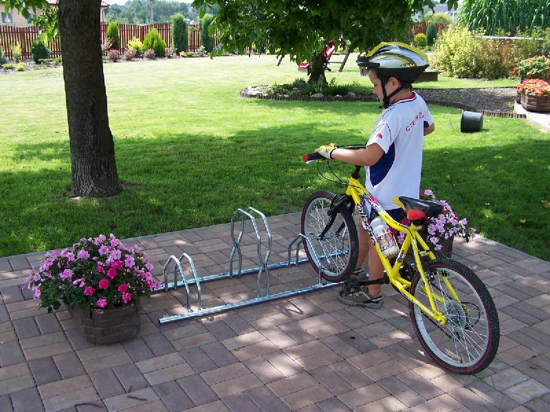 MOTTEZ - Support 1 vélo haut emboitable - Composez votre râtelier à vos mesures - B129V1_4