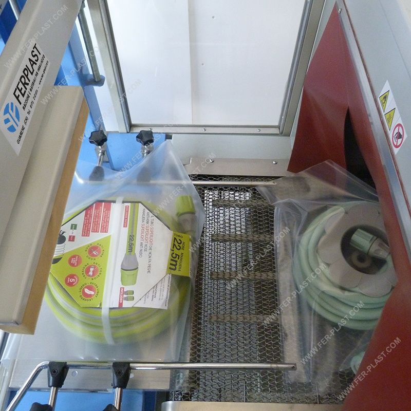 TF 6540 FA - Fardeleuse semi-automatique Ferplast avec tunnel de rétraction BS 5540 - Vitesse d'emballage 8 pcs/min_4