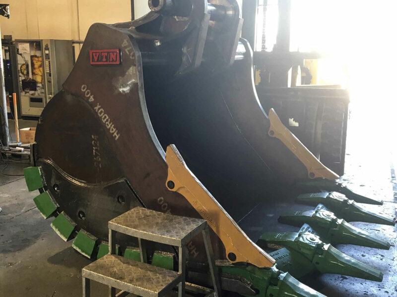 Godet roche SHR - VTN Europe - Excavation et chargement pour matériaux abrasifs_4