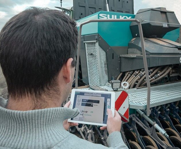 Semoir pneumatique PROGRESS - Sulky-Burel - UNISOCS P20 à CULTIDISC P100 - Largeur 3 à 4m - Trémie 1250 à 2100L_4