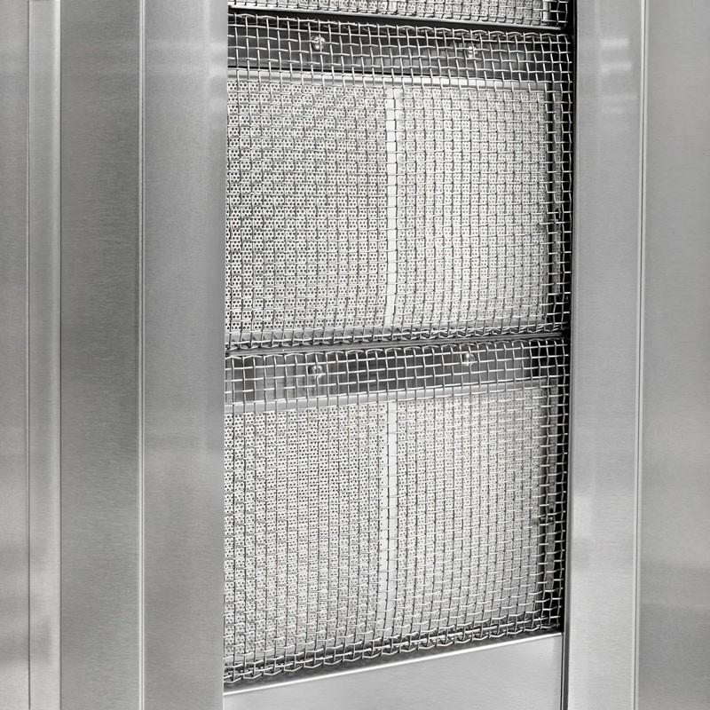 Grill Döner kebab gaz 6 brûleurs max 100 kg avec tôle de protection - moteur en bas_4