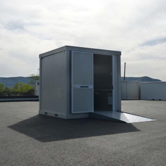 Bloc Sanitaire PMR neuf - WC PMR et Lavabo PMR - Plancher renforcé bois-ciment - Assemblé en France_4