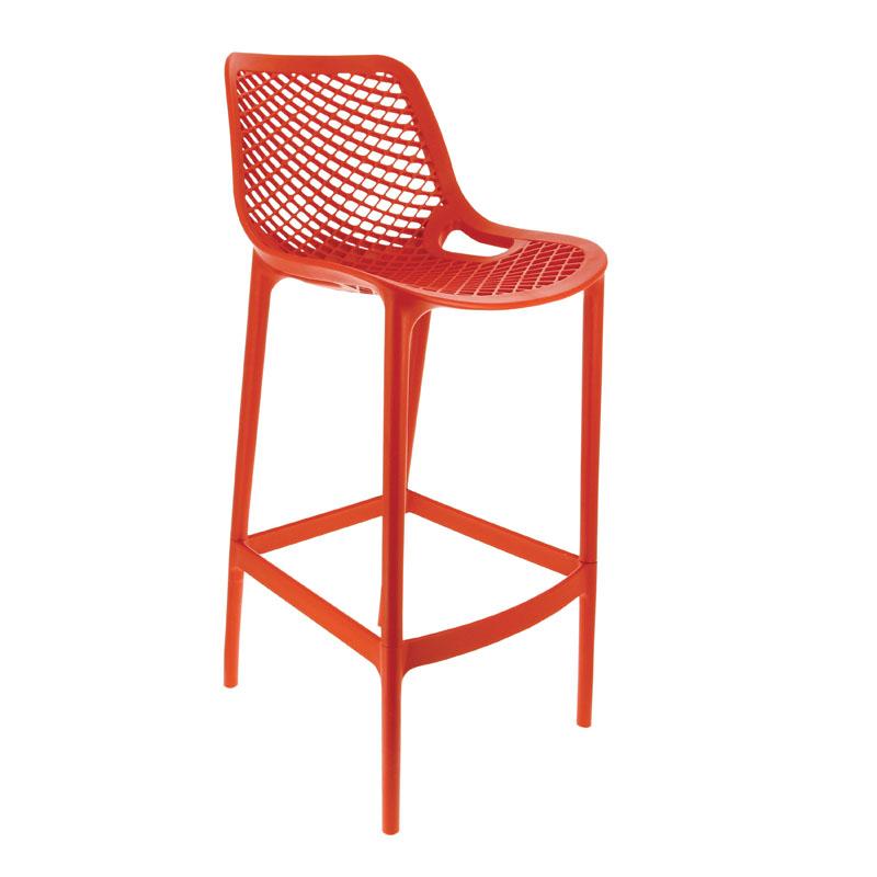 Chaise haute de restaurant exterieure Air - ROUGE_4