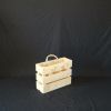 Ref9/10/11/12/28 - Caisse à bouteilles en bois - 8 bouteilles diamètre 9 cm, hauteur 33 cm_4