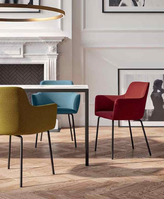 Chaise chauffeuse CITY - polyvalente et ergonomique - pour réunion, conférence, accueil et espaces élégants_4