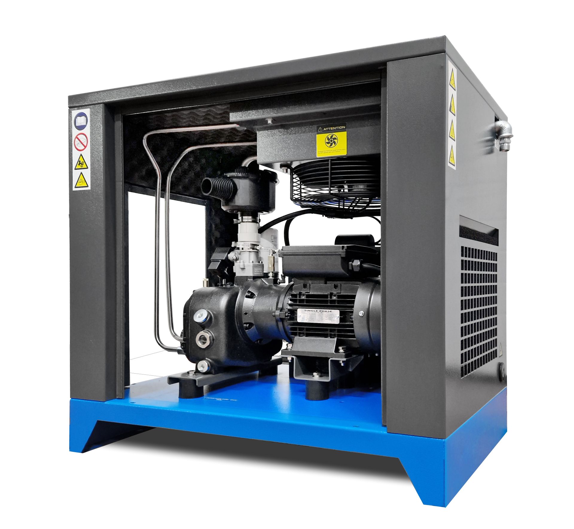 HSC3 G2 - Compresseur à spirale Éole France - 2.2kW/3Cv, silencieux, 8 bar, 230V ou 400V_4