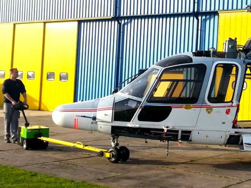 T3500 - Tracteur pousseur électrique Liftop - Capacité 3500 kg - timon articulé_4