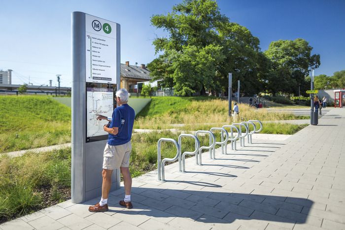 Arceau urbain bikepark en acier galvanisé - mmcité 1 a.S._4