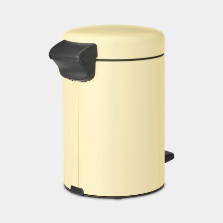 Poubelle à pédale newIcon 3 litres Mellow Yellow - Brabantia Compacte et Écologique_4