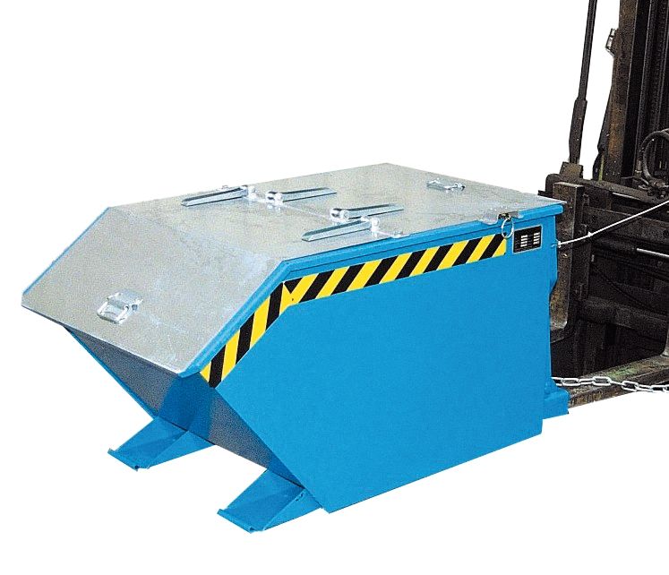 Benne basculante AG_MGU - 300 à 2000 L - Faible hauteur - Acier robuste - Options disponibles_4