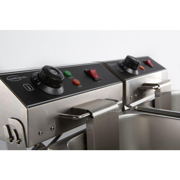 Friteuse posable électrique 2x6 l 7455.1008 COMBISTEEL_4