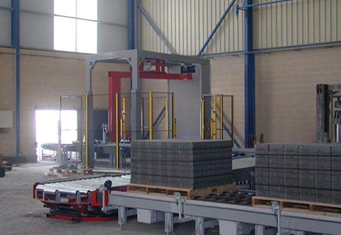 Arm3500 - banderoleuse à bras tournant automatique - EF Pack - jusqu'à 50 palettes/heure_4