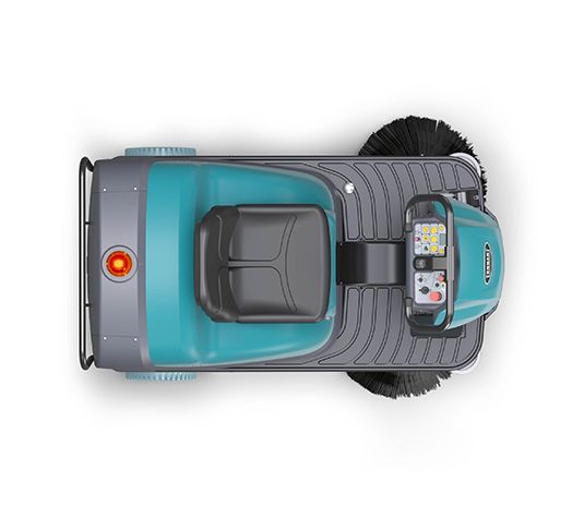 Balayeuse autoportée S680 assurant un fonctionnement silencieux