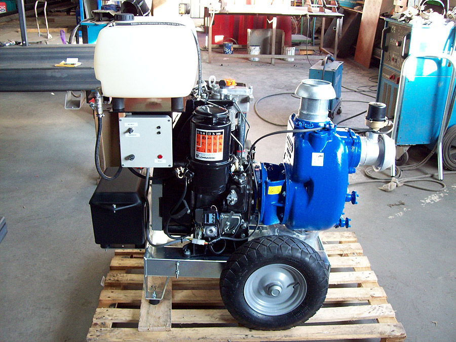 Groupe motopompe sur mesure - gamme GMP TP travaux publics : eaux claires et chargées jusqu'à 1000 m3/h - Devalle Eau et Force_4