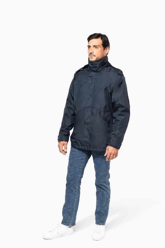 Parka 3 en 1 homme - Réf: K657 - Kariban - étanche avec coutures thermosoudées_4