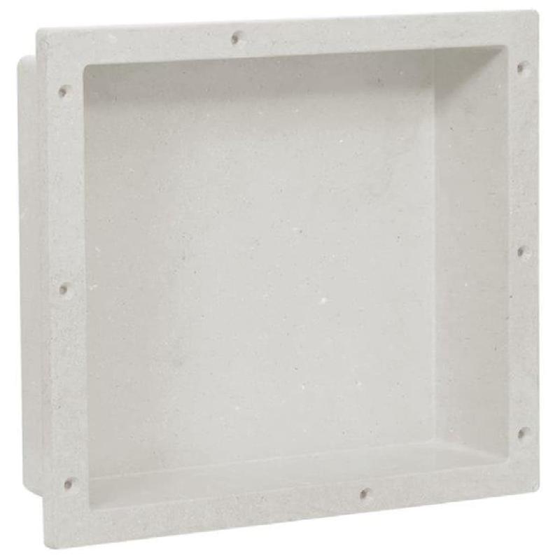 Vidaxl niche de douche blanc mat 41x36x10 cm 151390_4
