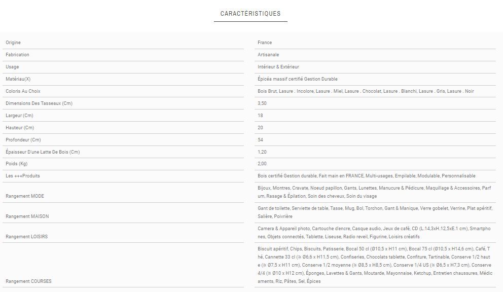 H2 - Caisses en bois Simply A Box - L18 x H20 x P54 cm - Fabriqué en France - Modulable et Personnalisable_4