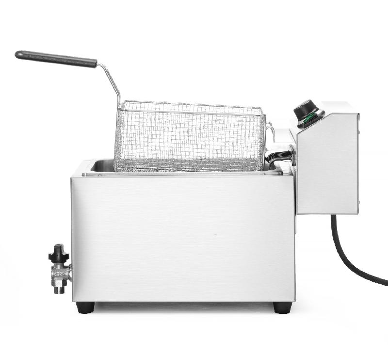 Friteuse Profi Line avec robinet de vidange 10L 400V HENDI_4