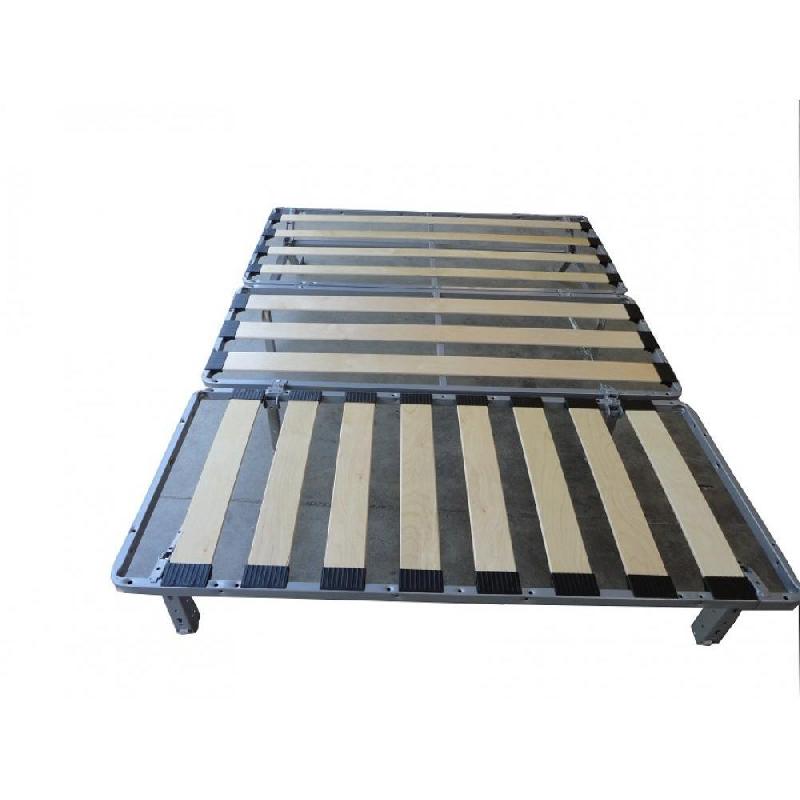 Canapé BZ convertible FLO bleu 140x200 cm - Matelas confort Bultex 15 cm - Faible encombrement_4