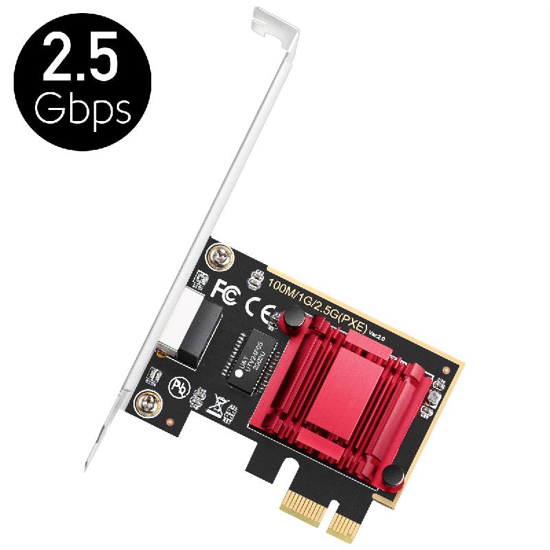 CUDY PE25 Adaptateur 2.5G PCI Express_4