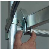 Échafaudage roulant aluminium pliant T-ONE 155 - Comabi SNC - Hauteur de travail max 7,70 m - Base pliante et montage rapide_4