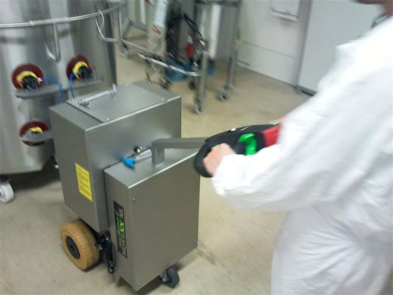 T2500 Cleanroom - Tracteur pousseur électrique Liftop - Capacité 2500 kg - Finition inox 304L_4