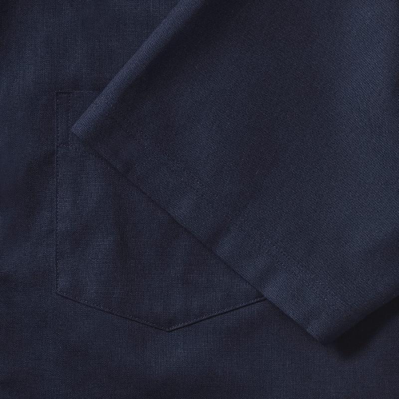 Chemise homme manches courtes Oxford - Réf: RU933M - 70% coton, repassage minimum, tissu épais et résistant_4