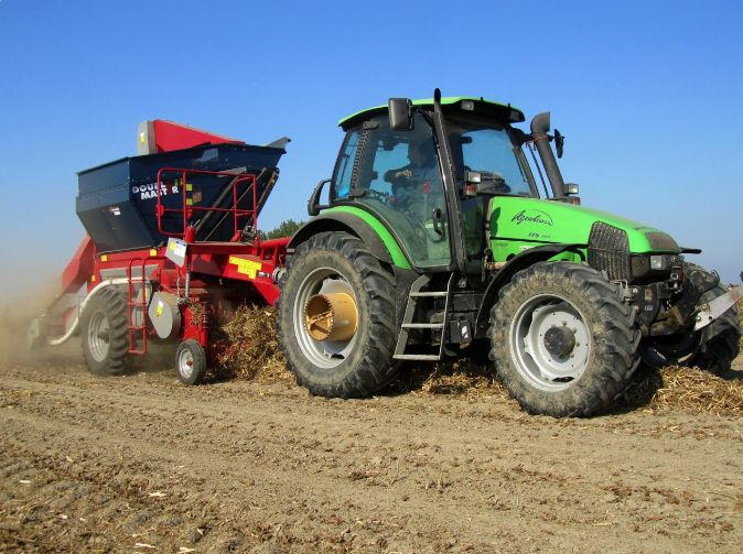 Récolteuse Double Master II - Sweere / Sweere Food Processing B.V - multi-fonctions arachides & haricots secs - puissance minimum 85 CV - capacité 1200 kg_4