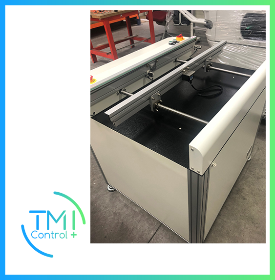 Vanstron - Convoyeur à bande inspection 500 mm type PTB-460SE-500 - vitesse variable et gestion Mitsubishi_4