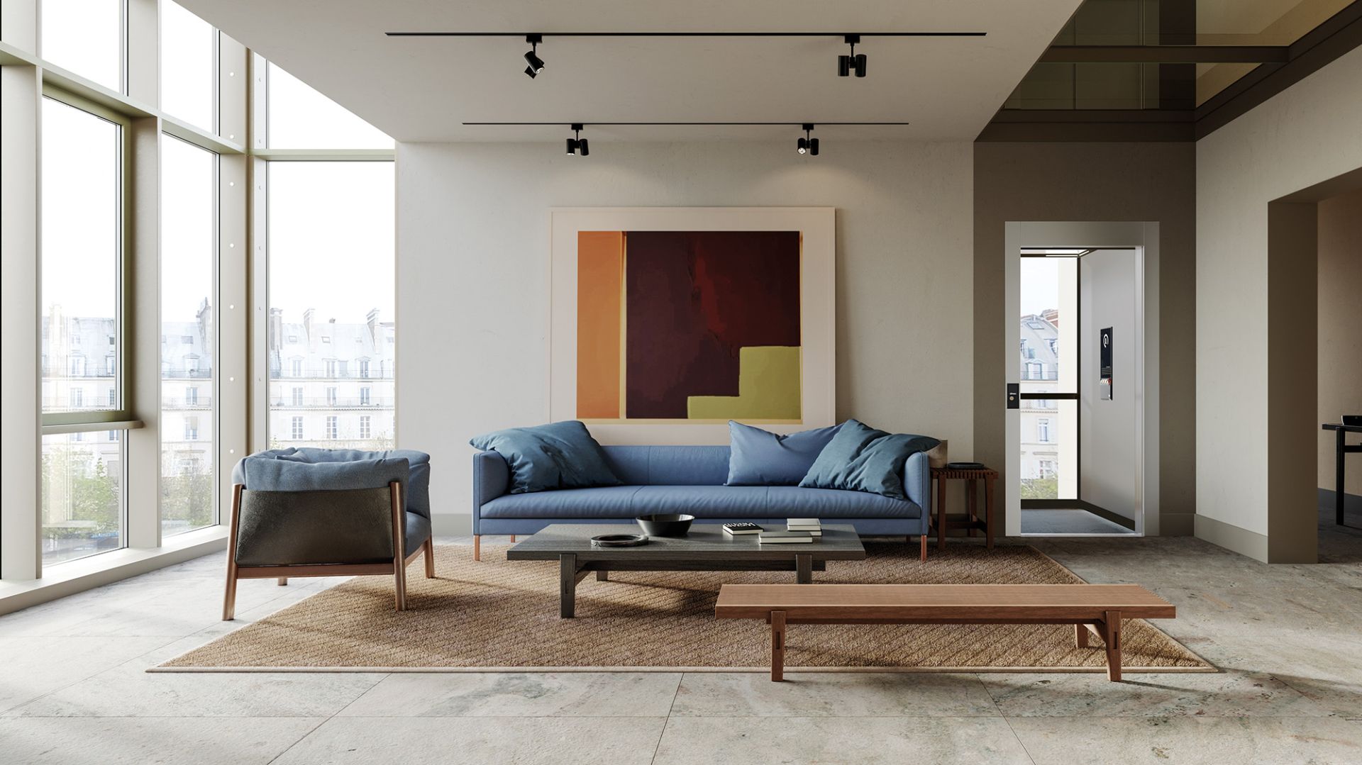 Ascenseur de maison hydraulique confortable silencieux modulaire interchangeable et connecté  - AR:IA_4